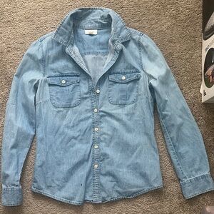 Per Se Sky Blue Casual Shirt